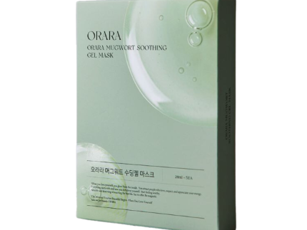 ORARA Mugwort Soothing Gel Mask 28ml x 5ea