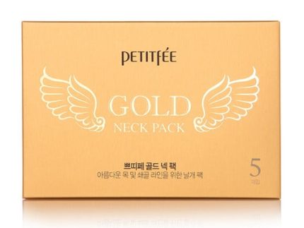 PETITFEE Gold Neck Pack (5pcs)