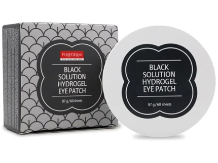 PUREDERM Hydrogel Eye Patch 60ea #Black Solution