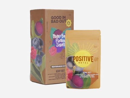 Positive Hotel Mediterranean Easy Bag Berry Beet Protein 1box (45g* 9)