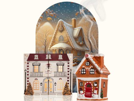 [Gift Packaging] OPTATUM Paper Incense & Cookie House Gift Set