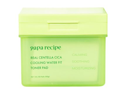 papa recipe Real Centella Cica Cooling Water Fit Toner Pad 80ea