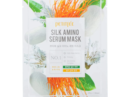 Petitfee Silk Amino Serum Mask 10ea