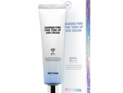 Pretty skin Diamond Pure Pink Tone-Up Sun Cream 50ml