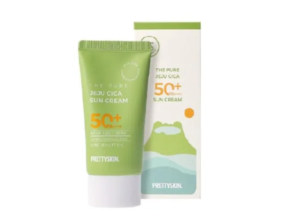 Pretty skin The Pure Jeju Cica Sun Cream 50ml SPF50+ PA++++