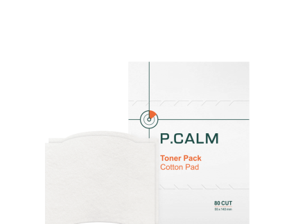 P.CALM Toner Pack Cotton Pad 40 Pcs (80 CUT)