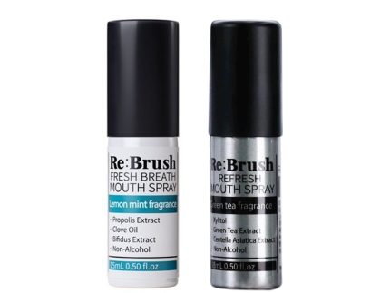 Re:Brush Alcohol-Free Oral Spray 15ml 2 Types