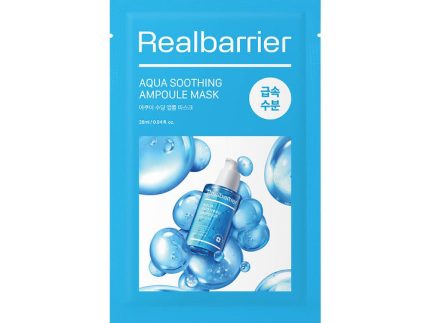 Real Barrier Aqua Soothing Ampoule Mask 28ml 10ea