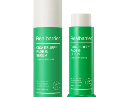 Real Barrier Cica Relief Rx Fade-In Serum 50ml (Main Product + Refill)