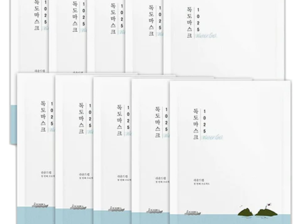 ROUND LAB Dokdo Hydrating Water Gel Mask 10ea