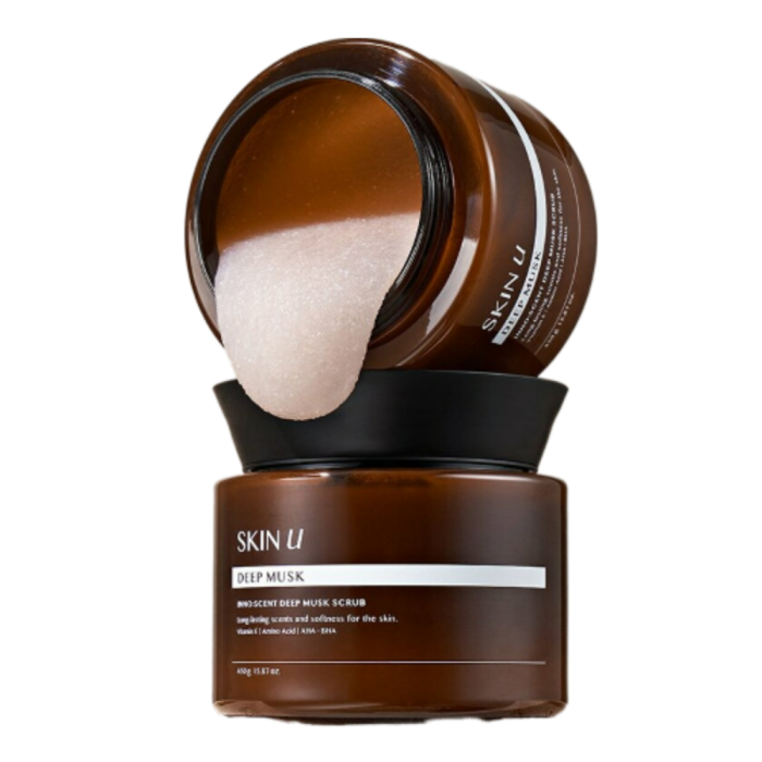 SKIN U Acne Ingrown Hair Care Scrub 450g (3 Type)