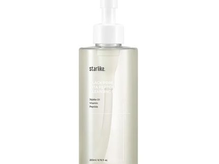 starlike Black Pore Vita Peptide Cleansing Oil 200ml