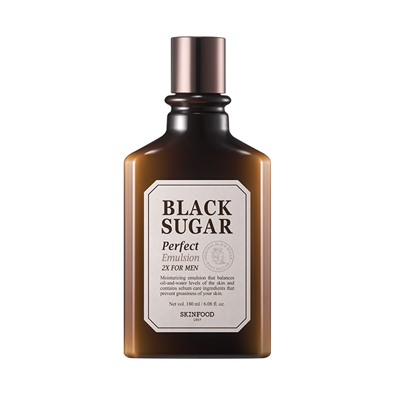 SKINFOOD Black Sugar Perfect Emulsion 2X For Men 180ml
