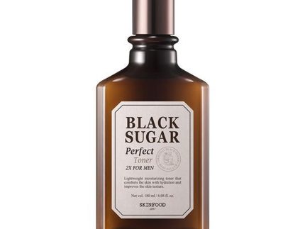 SKINFOOD Black Sugar Perfect Toner 2X for Men 180ml