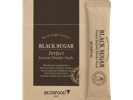 SKINFOOD Black Sugar Perfect Enzyme Powder Wash 1.2g*30pcs / 65g