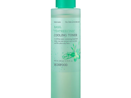 SKINFOOD Basil Tea Tree C-Nic Cooling Toner 200ml