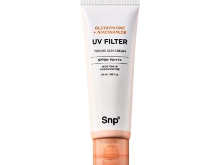 Snp Glutathione Niacinamide UV Filter Toning Sun Cream 50ml