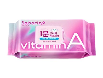 Saborino Good Night Sheet Mask Vitamin A 30 Sheets