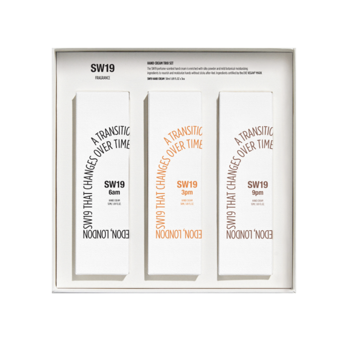 SW19 HAND CREAM TRIO SET