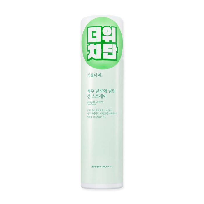 Shingmulnara Jeju Aloe Cooling Sun Spray SPF50+ PA++++ 100ml
