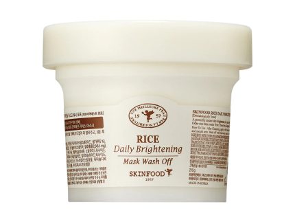 SKINFOOD Rice Daily Brightening Mask Wash Off 210g
