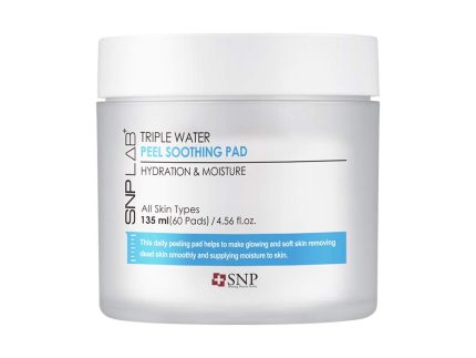 SNP Triple Water Peel Soothing Pad 135ml 60pads