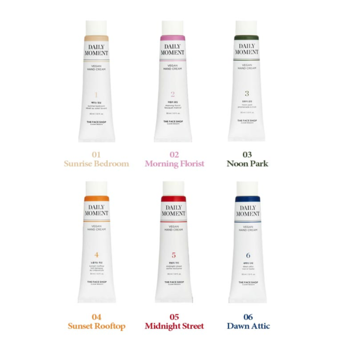 THE FACE SHOP Daily Moment Vegan Hand Cream 30ml