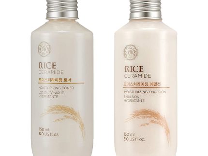 THE FACE SHOP Rice & Ceramide Moisturizing Toner / Emulsion 150ml