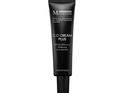 TOSOWOONG Men's Booster CC Cream Plus SPF 50+ PA++++ 30ml