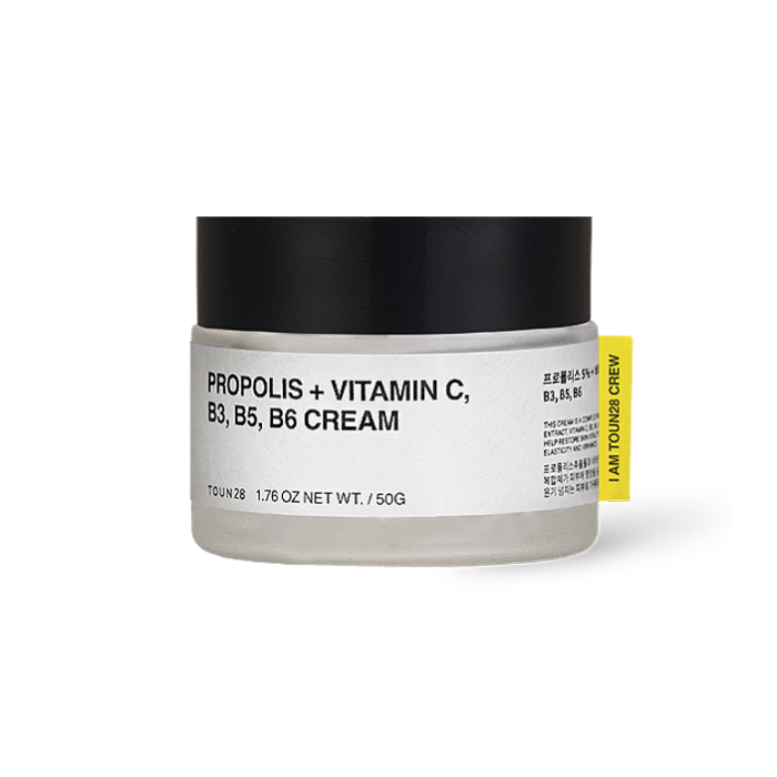 Toun28 Propolis + Vitamin C, B3, B5, B6 Cream 50g