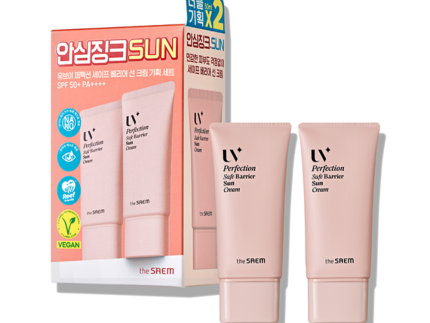 THE SAEM UV Perfection Safe Barrier Sun Cream SPF50+ PA++++50ml + 50ml Set