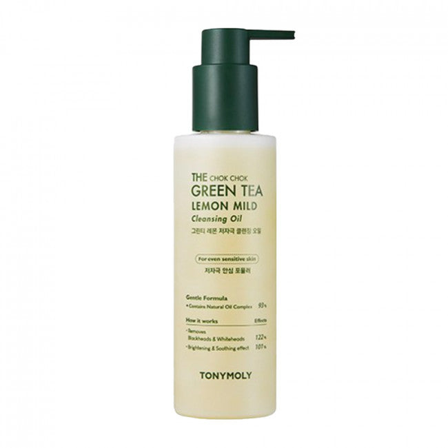 TONYMOLY The Chok Chok Green Tea Lemon Mild Cleansing Oil 200ml