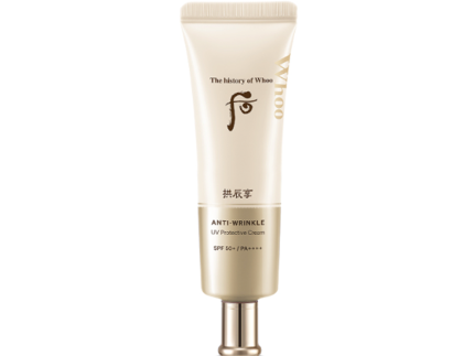 THE WHOO Gongjinhyang Anti-Wrinkle UV Protective Cream SPF 50+ PA++++ 50ml