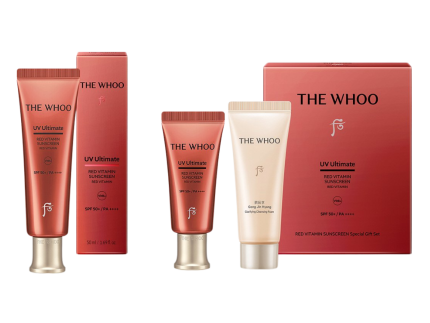 THE WHOO UV Ultimate Red Vitamin Sun Special Set