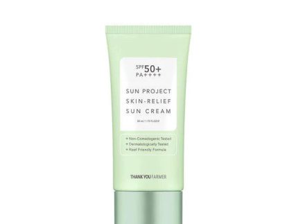 THANK YOU FARMER Sun Project Skin Relief Sun Cream SPF50+ PA++++ 50ml