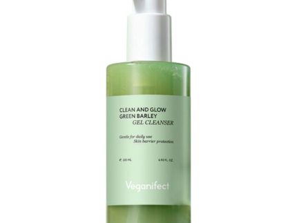 Veganifect Clean And Glow Green Barley Gel Cleanser 205ml