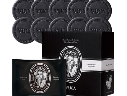 VUCA Classic Chameleon Black Charcoal Soap 100g * 10ea