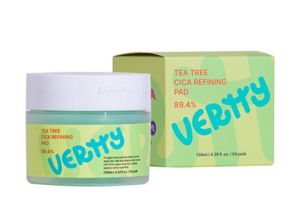 VERTTY Tea Tree Cica Refining Pad 130ml