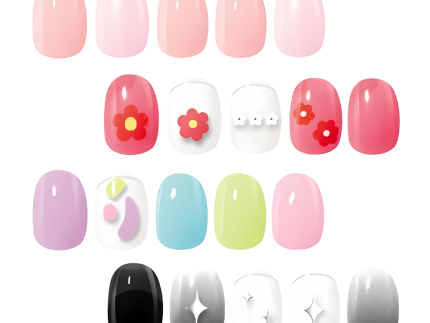 WAKEMAKE Gel Nail Stickers EasyFit+